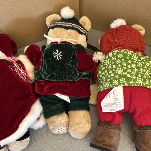 3 Starbucks Bearista Bears Winter Holiday Christmas Edition 2004 2006 2010 - Picture 8 of 15